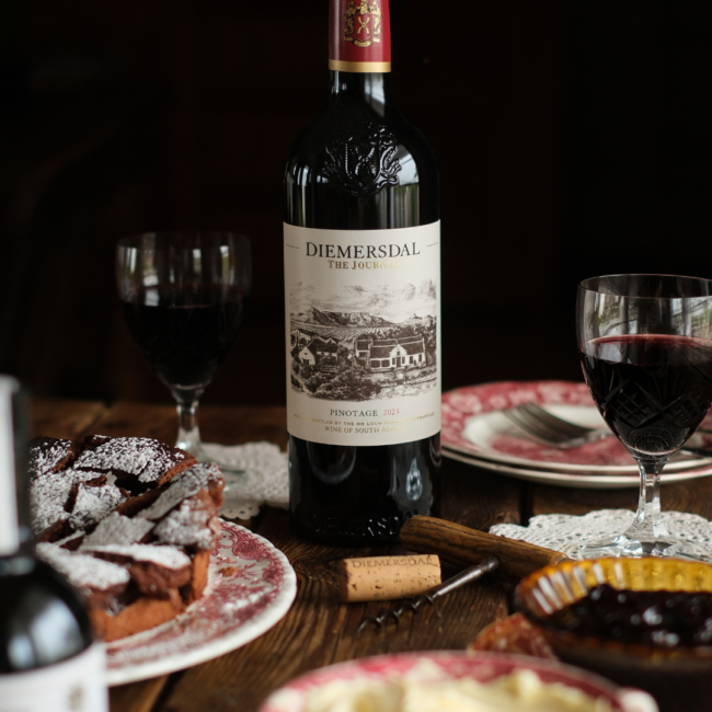 The Journal Pinotage Paired to Perfection with Chocolate Olive Oil Cake